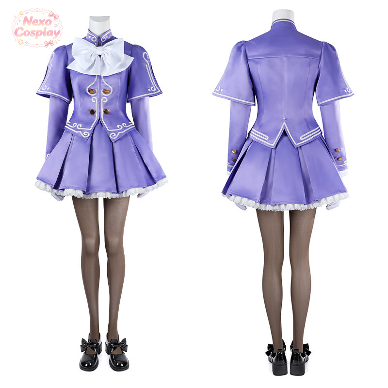 Anime Cosplay Lolita - SF6 인그리드 코스프레 의상 보라색 로리타