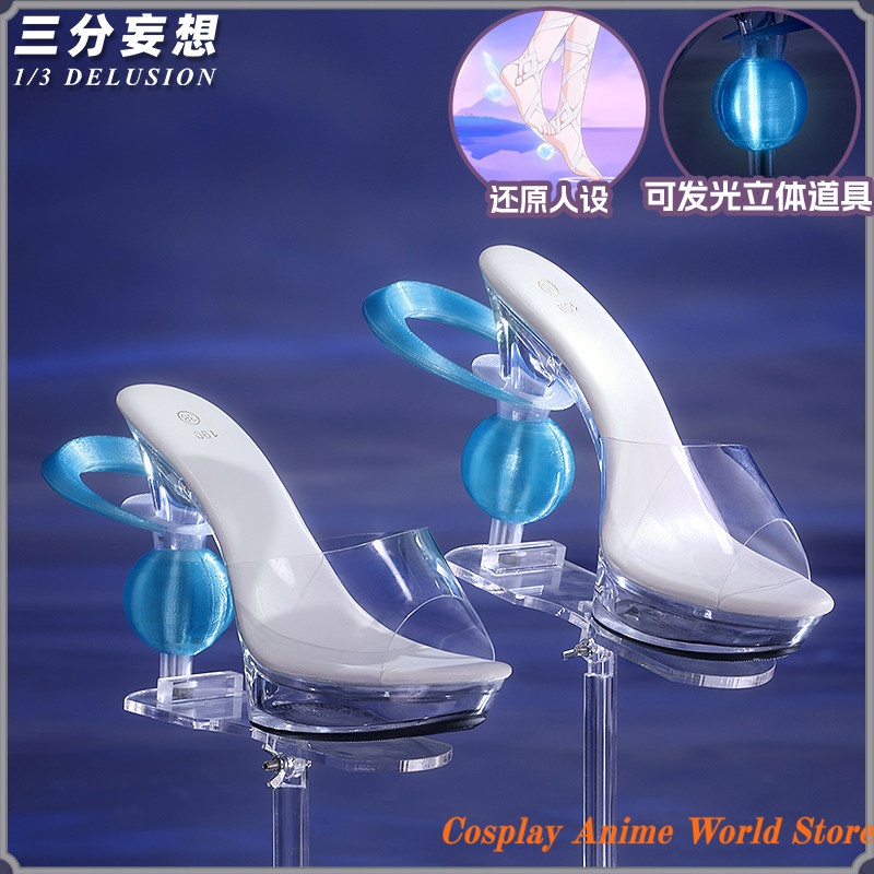 Queen Anime Cosplay - Genshin Impact Damselette Columbina 코스프레 신발