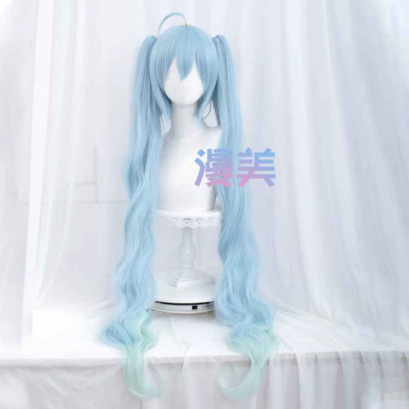 Anime Cosplay Blue Hair - 100cm/39