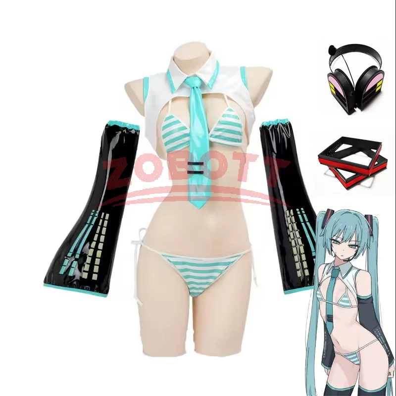 Anime Cosplay Miku - 게임 미쿠 코스프레 미쿠 포뮬러 슈트