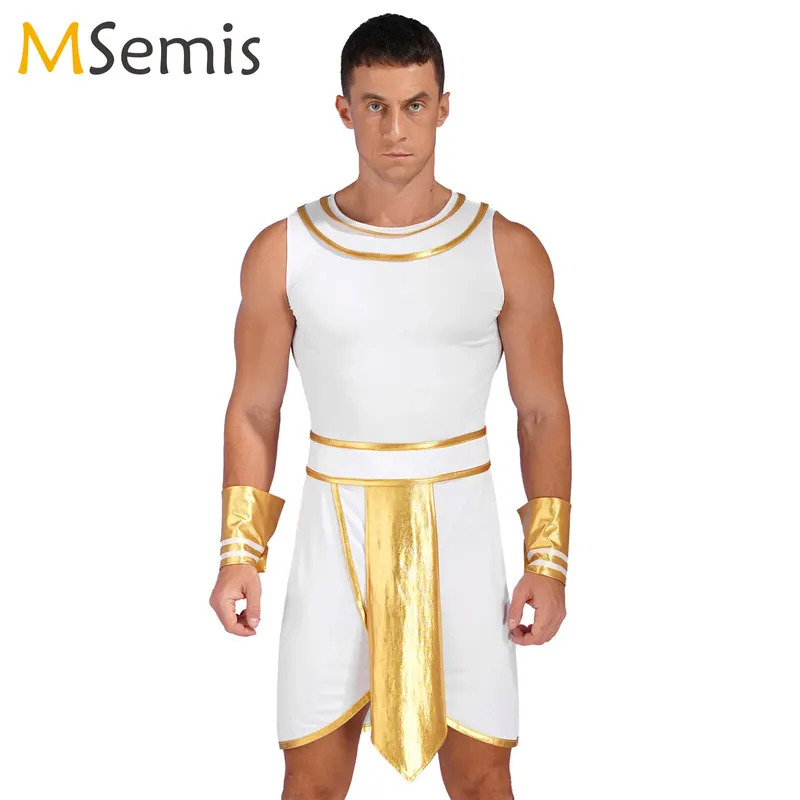 Egypt Cosplay Anime - 할로윈 고대 이집트 멋진 드레스 킹