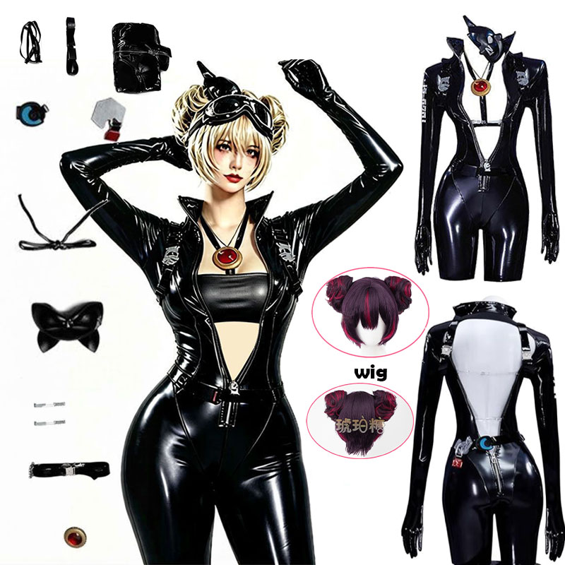 Costume Anime Cosplay - WHH Anime Nikke Quency 코스프레 의상