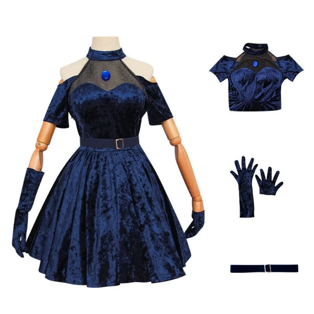 Anime Cosplay Blue Hair - 코스프레 의상 애니메이션 외계인 무대 코스프레