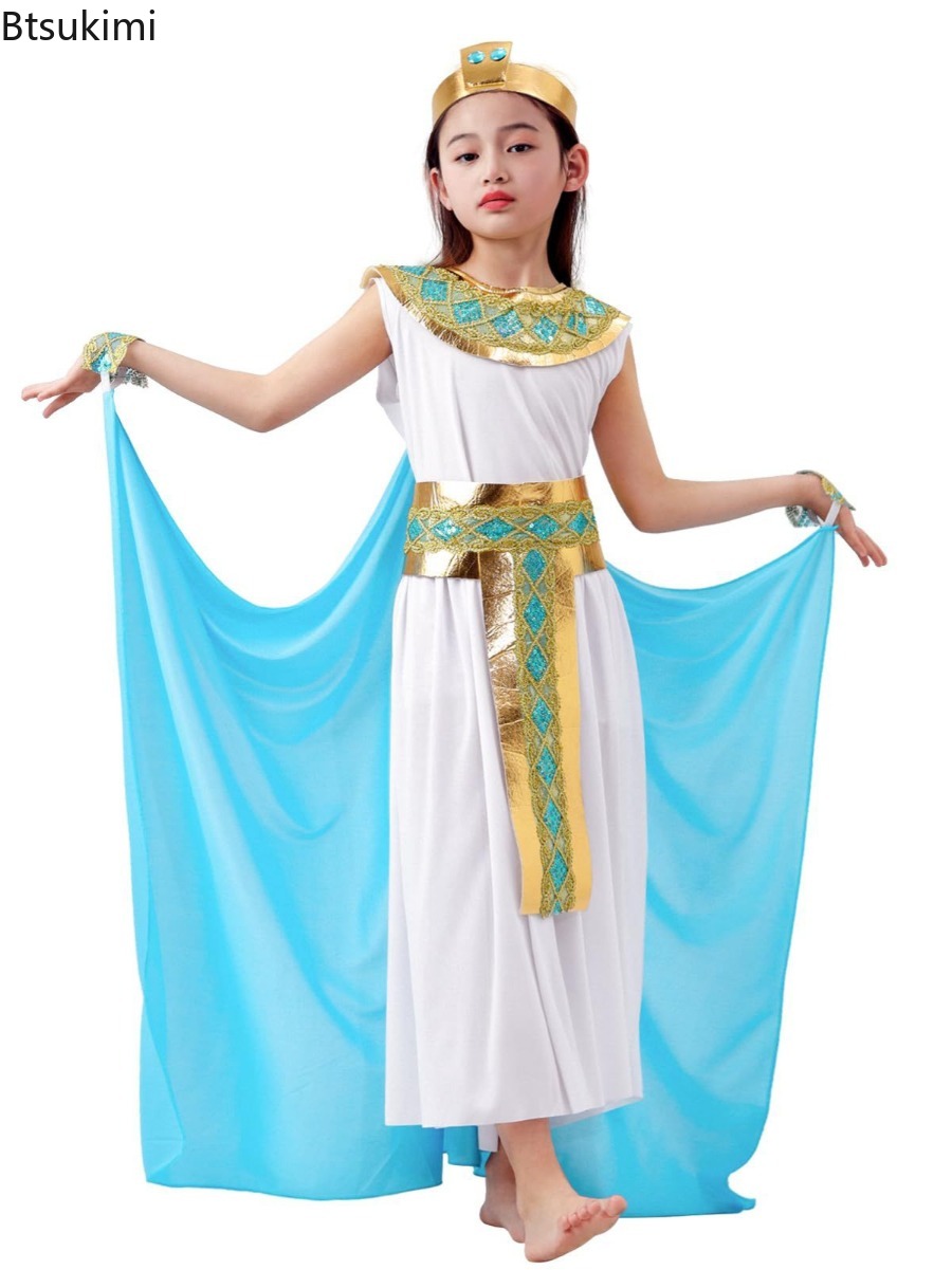 Egypt Cosplay Anime - 어린이 할로윈 코스프레 드레스 클레오파트라 코스프레