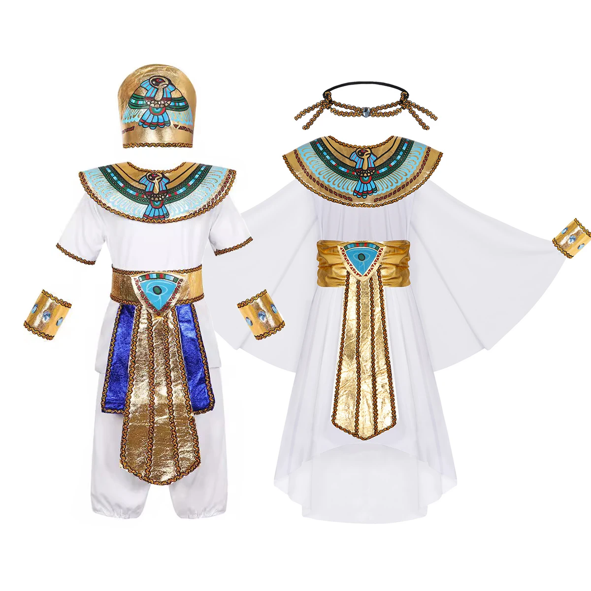 Egypt Cosplay Anime - 소년 소녀 이집트 파라오 클레오파트라 의상