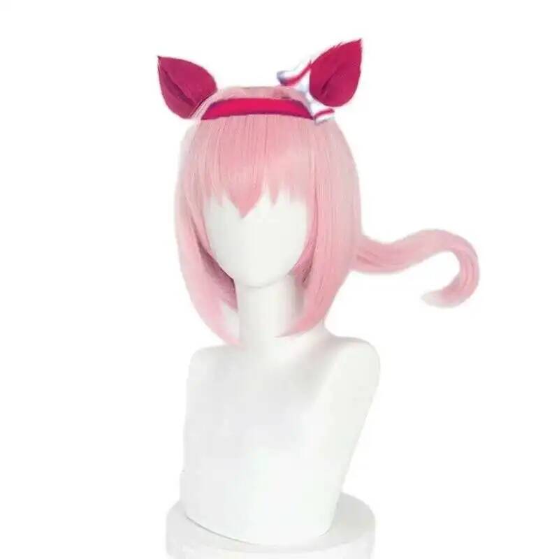 Queen Anime Cosplay - Uma Musume Haru Urara 코스프레 가발