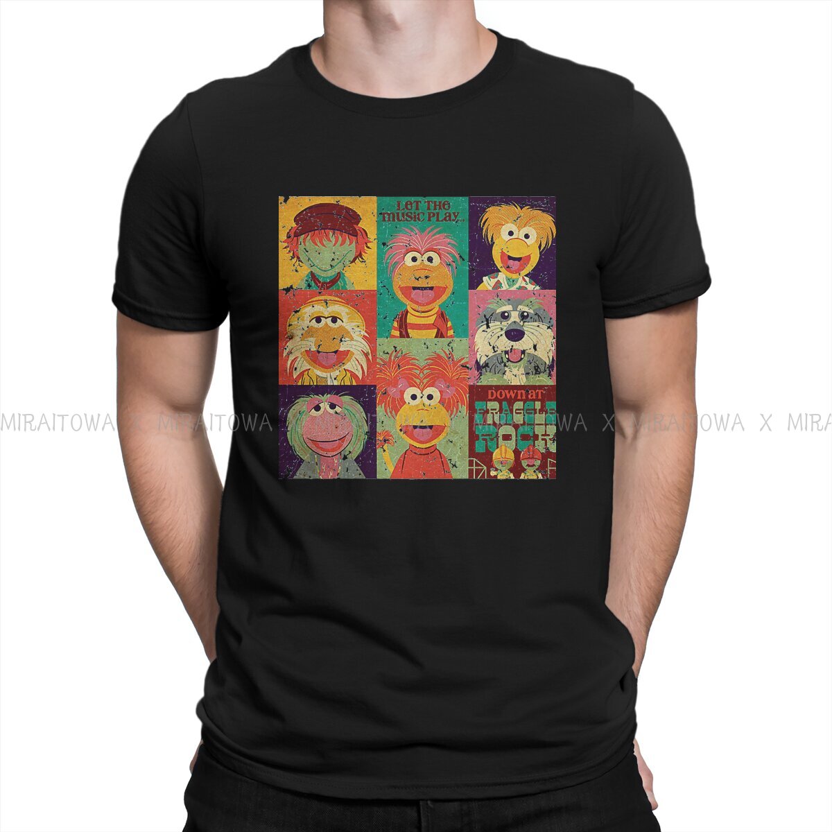 Anime Cosplay Ideas Male - 팀 독특한 TShirt Fraggle Rock Muppets