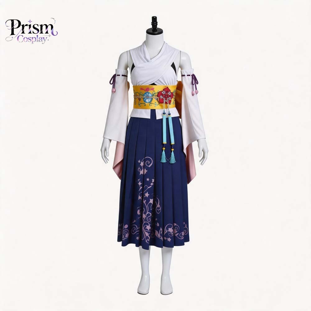 Final Fantasy Ten Yuna 소환된 코스프 - Anime Cosplay Kimono 리뷰 및 가격