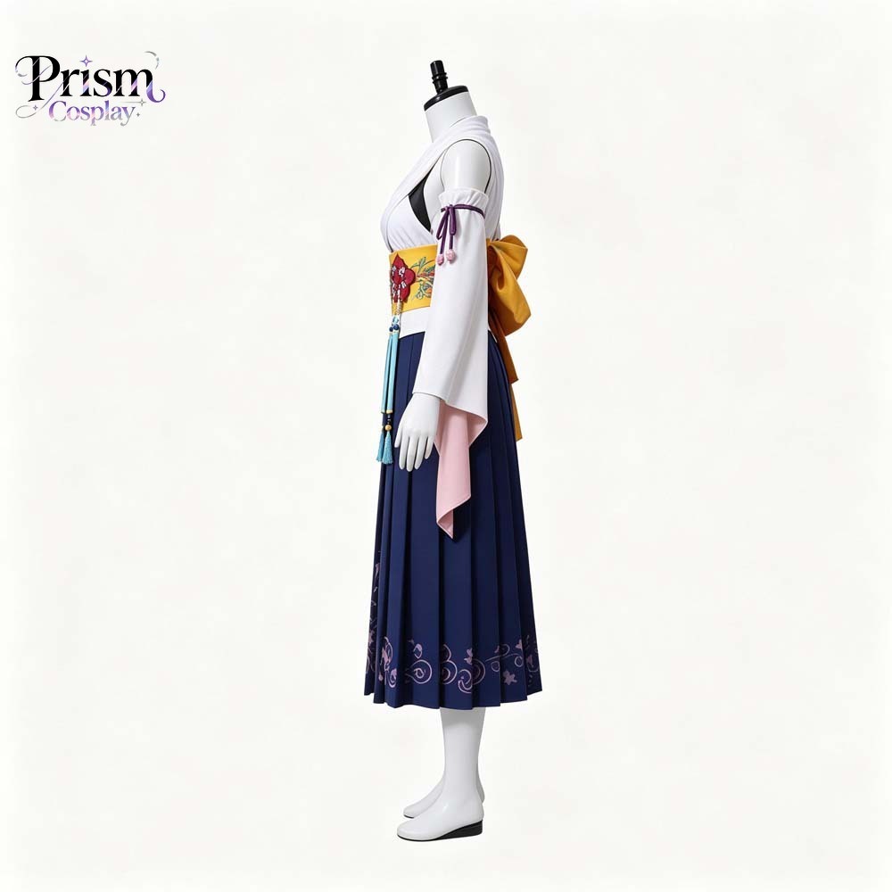 Final Fantasy Ten Yuna 소환된 코스프 - Anime Cosplay Kimono 리뷰 및 가격