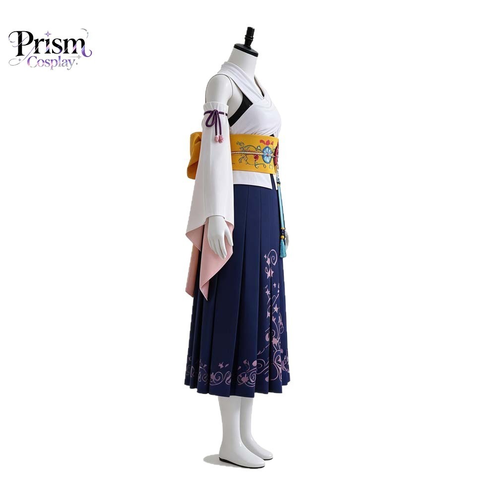 Final Fantasy Ten Yuna 소환된 코스프 - Anime Cosplay Kimono 리뷰 및 가격