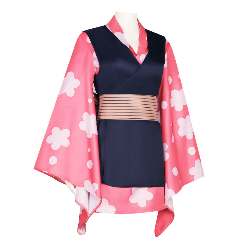 애니메이션 키메츠 코스프레 의상 마코모 가발 마스크 멋 - Anime Cosplay Kimono 리뷰 및 가격