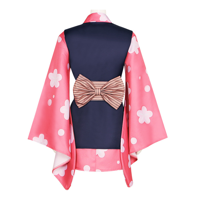 애니메이션 키메츠 코스프레 의상 마코모 가발 마스크 멋 - Anime Cosplay Kimono 리뷰 및 가격