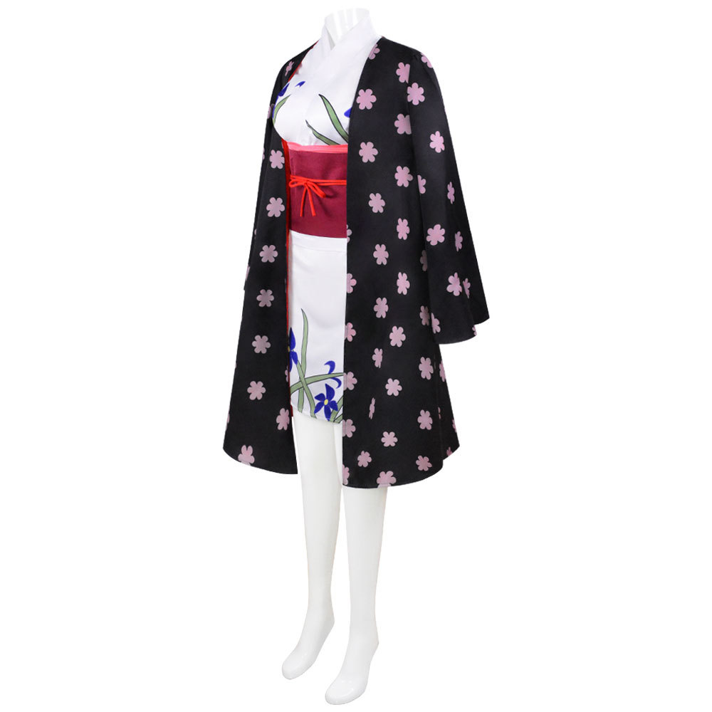 여성 의상 니코 로빈 코스프레 의상 와노 컨트리 기모노 - Anime Cosplay Kimono 리뷰 및 가격