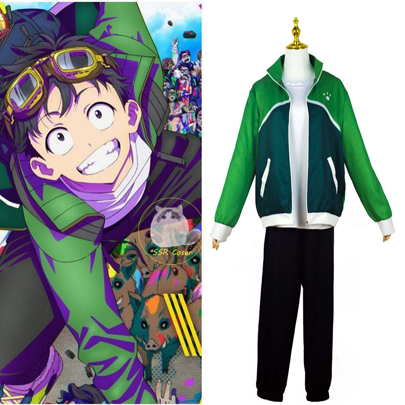 Zom 100 버킷리스트 죽은 아키라 텐두 코스프레 코 - Anime Cosplay List 리뷰 및 가격