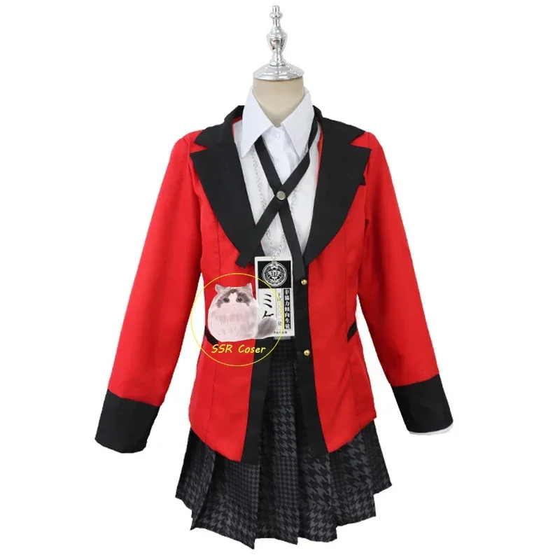 애니메이션 자바미 유메코 코스프레 코스튬 카케구루이 유 - Anime Cosplay Mujer 리뷰 및 가격