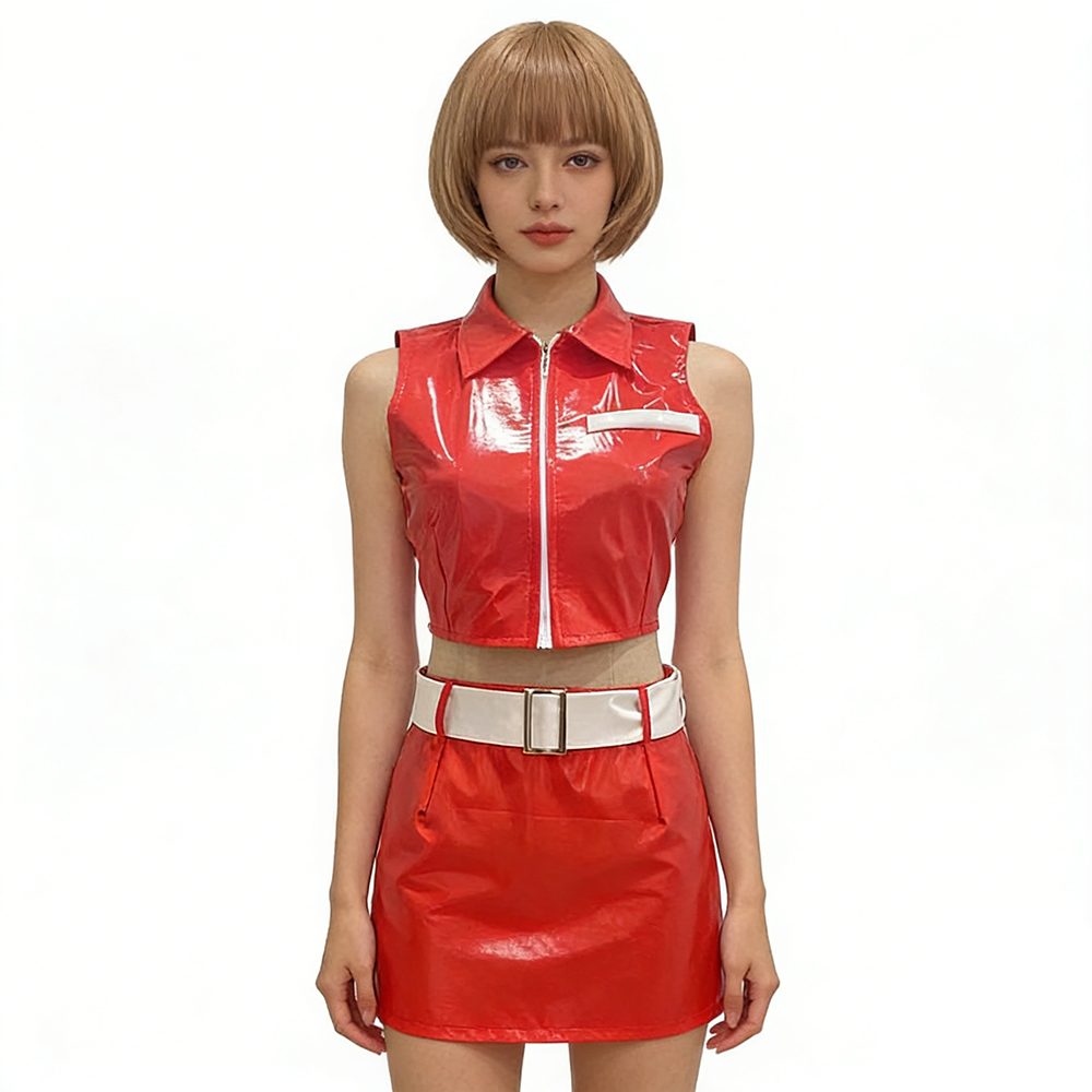 애니메이션 VOCALOID3 메이코 코스프레 의상 PU - Anime Cosplay Mujer 리뷰 및 가격