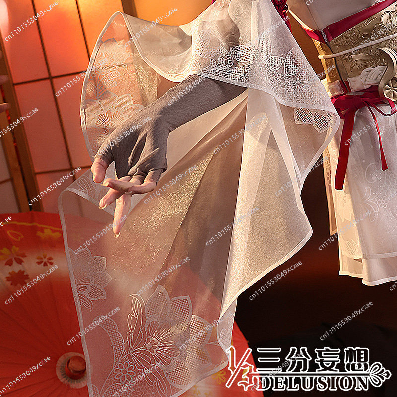 나라카: 블레이드포인트 코스프레 월넛 화이트 실크 오타 - Anime Cosplay Otaku 리뷰 및 가격