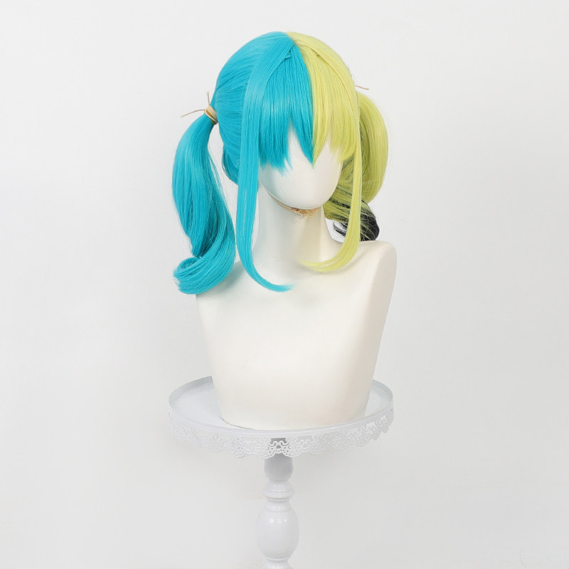 애니메이션 카나리 코스프레 가발 내열성 노란색 녹색 피 - Anime Cosplay Mujer 리뷰 및 가격