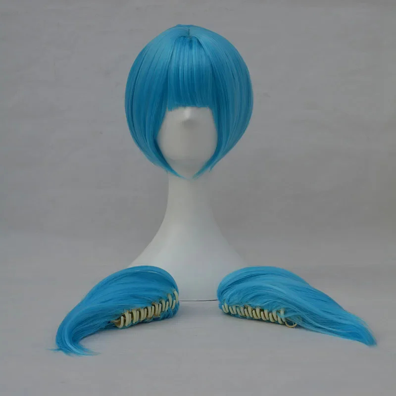 2026 샐리 페이스 샐리페이스 코스프레 가발 짧은 파 - Anime Cosplay Blue Hair 리뷰 및 가격