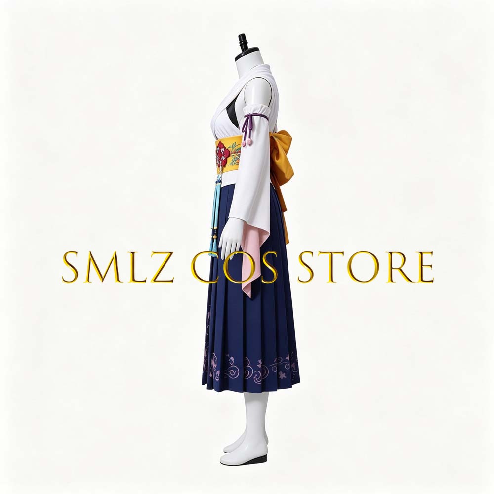 Smlz FFX 유나 코스프레 애니메이션 FF10 X  - Anime Cosplay Kimono 리뷰 및 가격