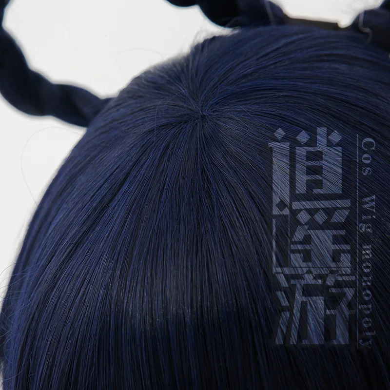 QQ34Xiangling Cos 30CM 네이비 블루  - Anime Cosplay Blue Hair 리뷰 및 가격