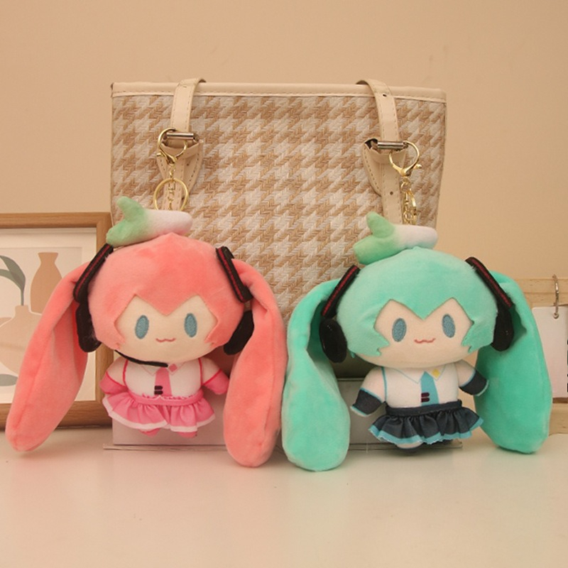 하츠네 뉴 미쿠 플러시 장난감 키체인 귀여운 미쿠 애니 - Anime Cosplay Miku 리뷰 및 가격