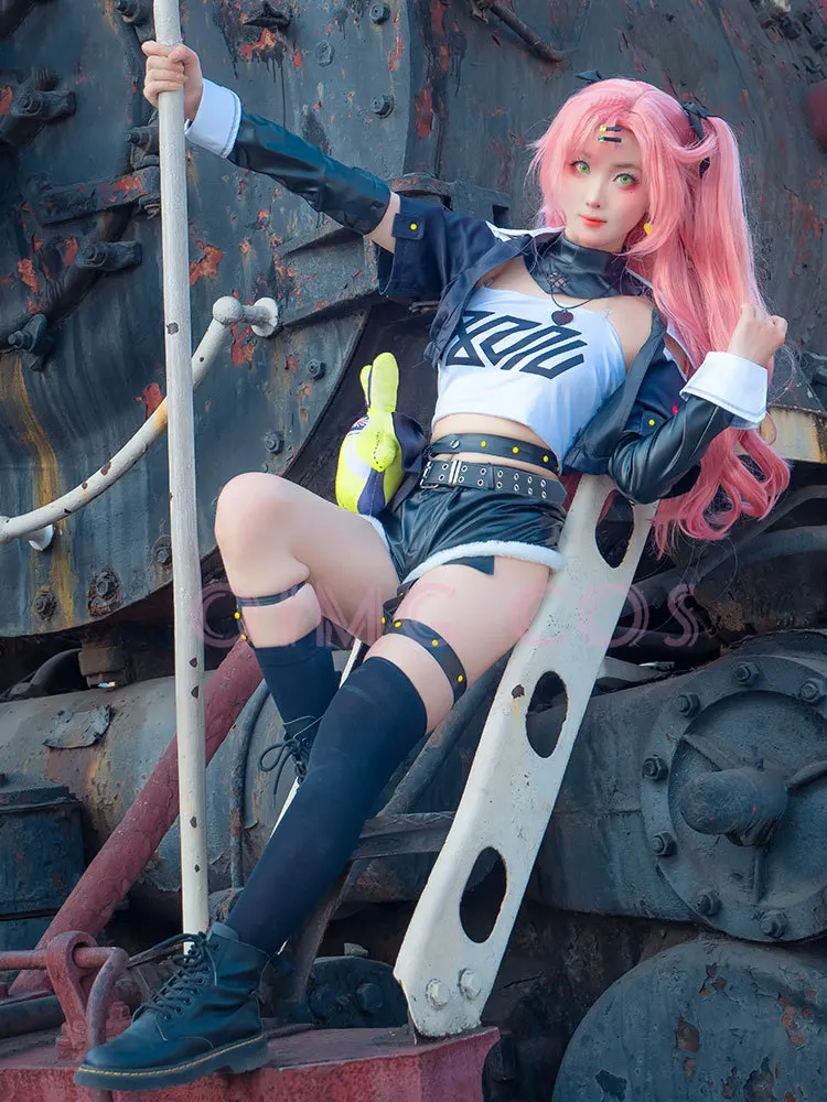 니콜 데마라 젠레스 존 제로 코스프레 의상 유니폼 가발 - Anime Cosplay Mujer 리뷰 및 가격
