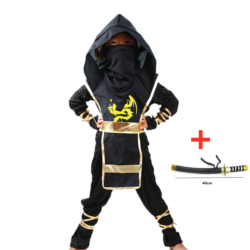 무기 액세서리가있는 어린이를위한 소년 닌자 디럭스 의상 - Anime Cosplay Ideas Male 리뷰 및 가격