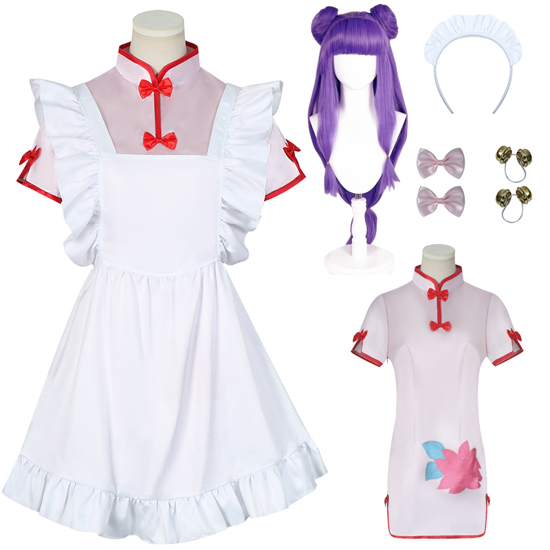 샴푸 코스프레 란마 1/2 코스프레 의상 가발 여성 치 - Anime Cosplay Mujer 리뷰 및 가격