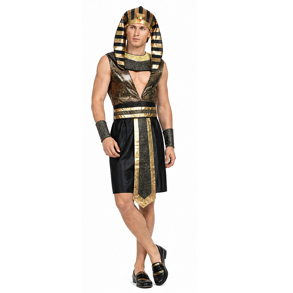 남성 이집트 파라오 의상 성인용 고대 이집트 왕 복장  - Egypt Cosplay Anime 리뷰 및 가격