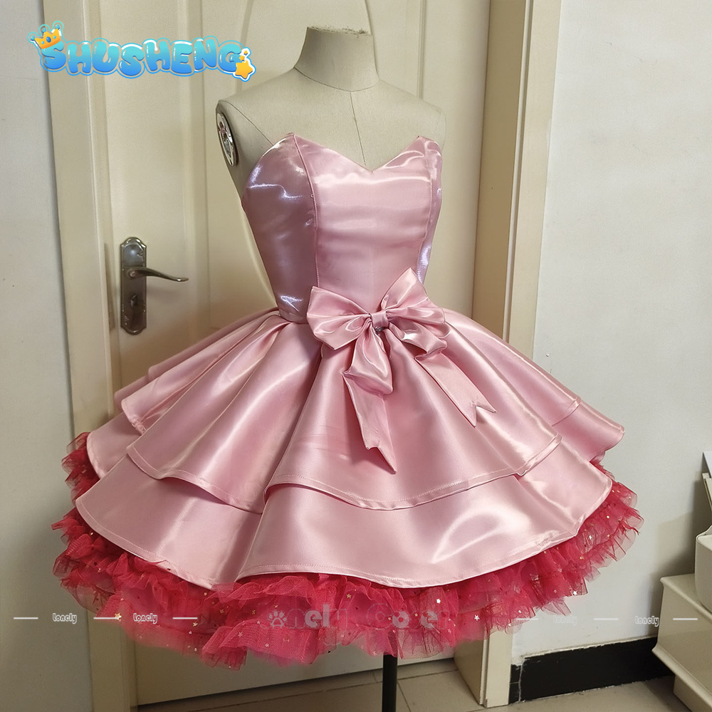 애니메이션 좀비 스테이지 미지 코스프레 의상 가발 핑크 - Anime Zombie Cosplay 리뷰 및 가격