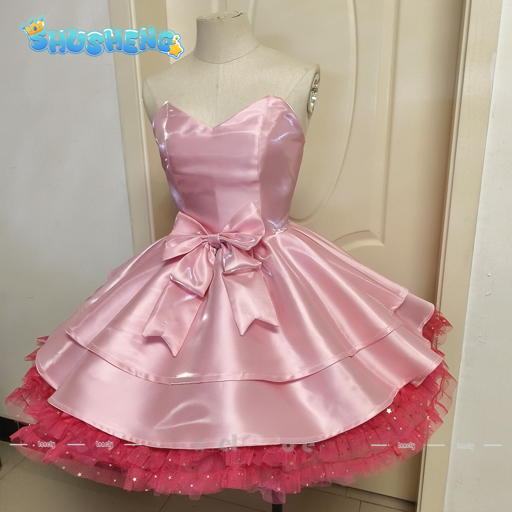 애니메이션 좀비 스테이지 미지 코스프레 의상 가발 핑크 - Anime Zombie Cosplay 리뷰 및 가격