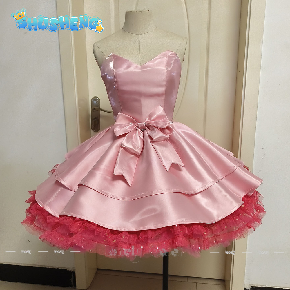 애니메이션 좀비 스테이지 미지 코스프레 의상 가발 핑크 - Anime Zombie Cosplay 리뷰 및 가격