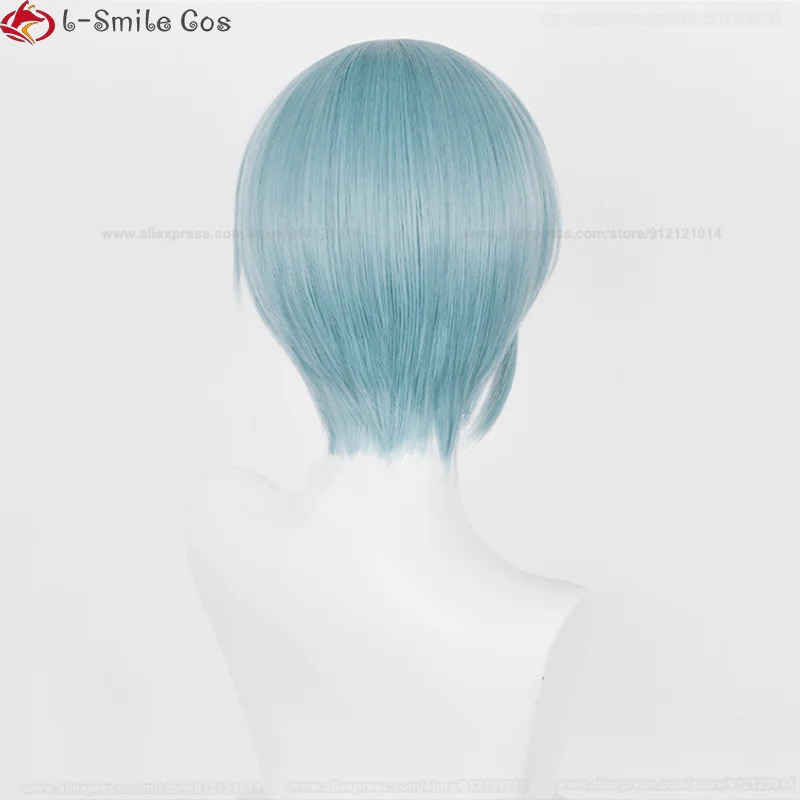 애니메이션 Hiori Yo 코스프레 28cm 라이트 블 - Anime Cosplay Blue Hair 리뷰 및 가격