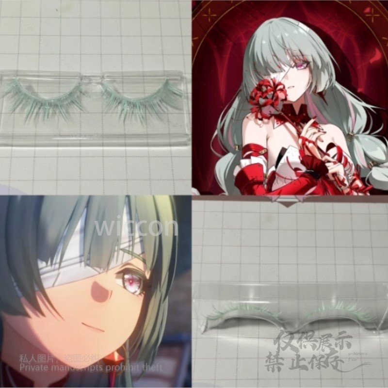 애니메이션 Phrolova 코스프레 가발 그린 핑크 혼 - Costume Anime Cosplay 리뷰 및 가격