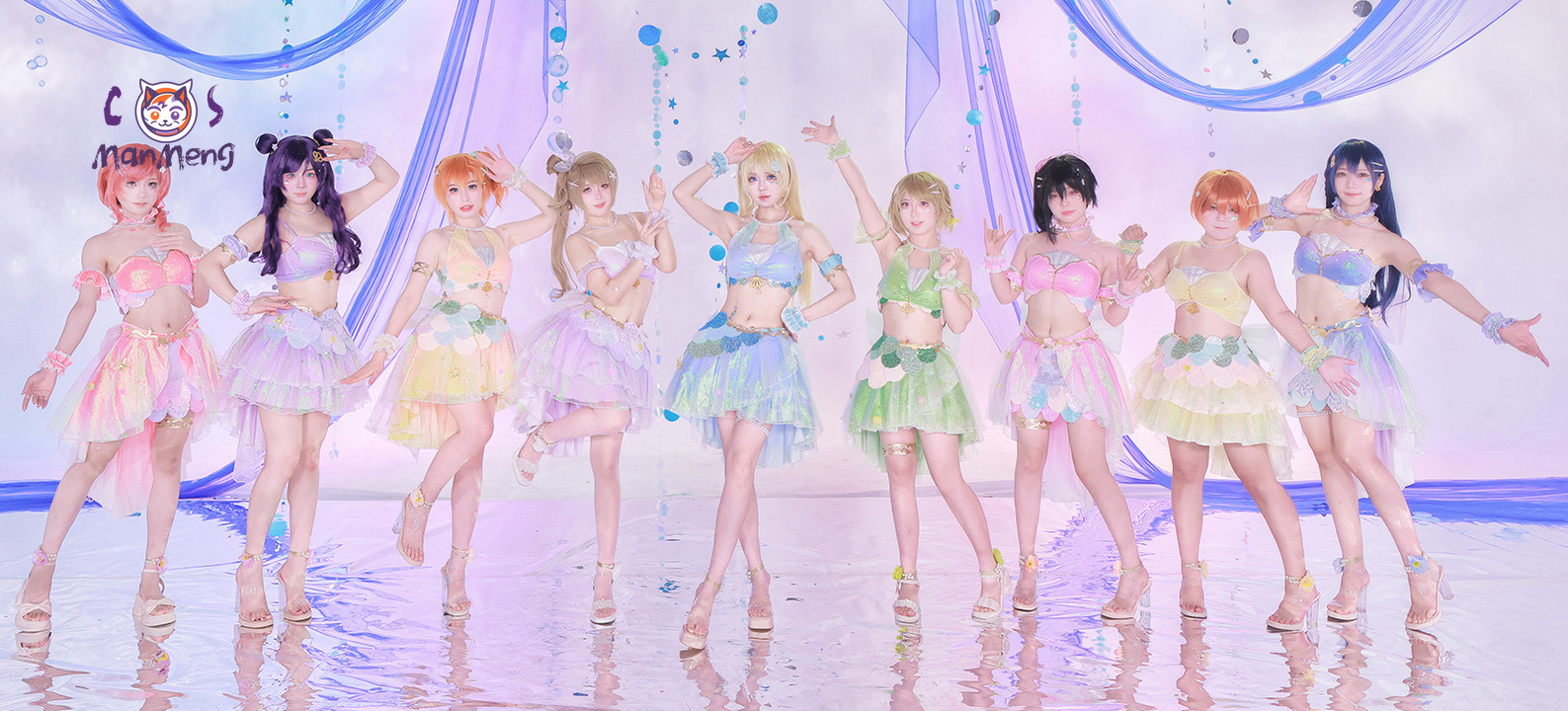 애니메이션 러브라이브! Hanayo Koizumi 인어 - Anime Cosplay Bikini 리뷰 및 가격
