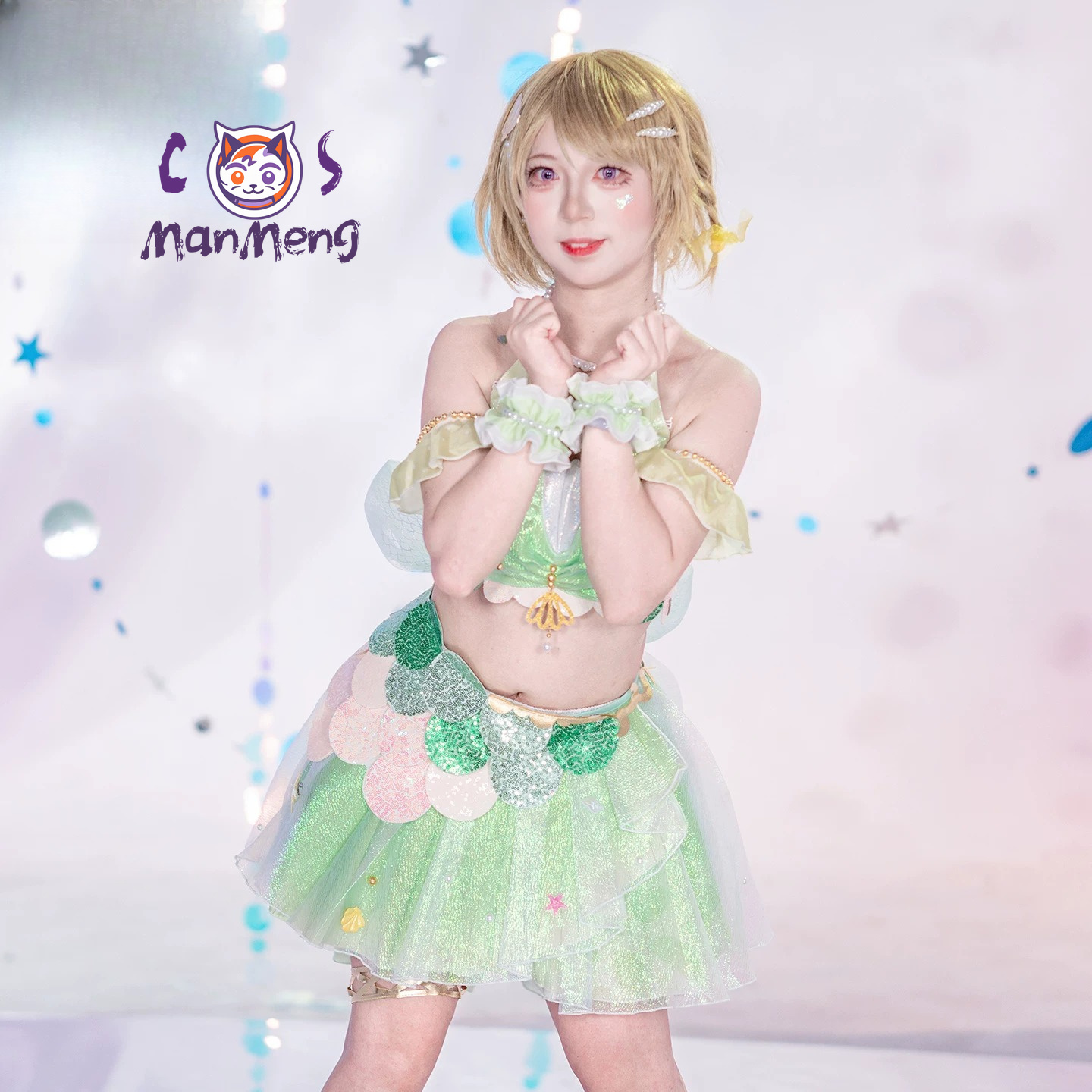 애니메이션 러브라이브! Hanayo Koizumi 인어 - Anime Cosplay Bikini 리뷰 및 가격