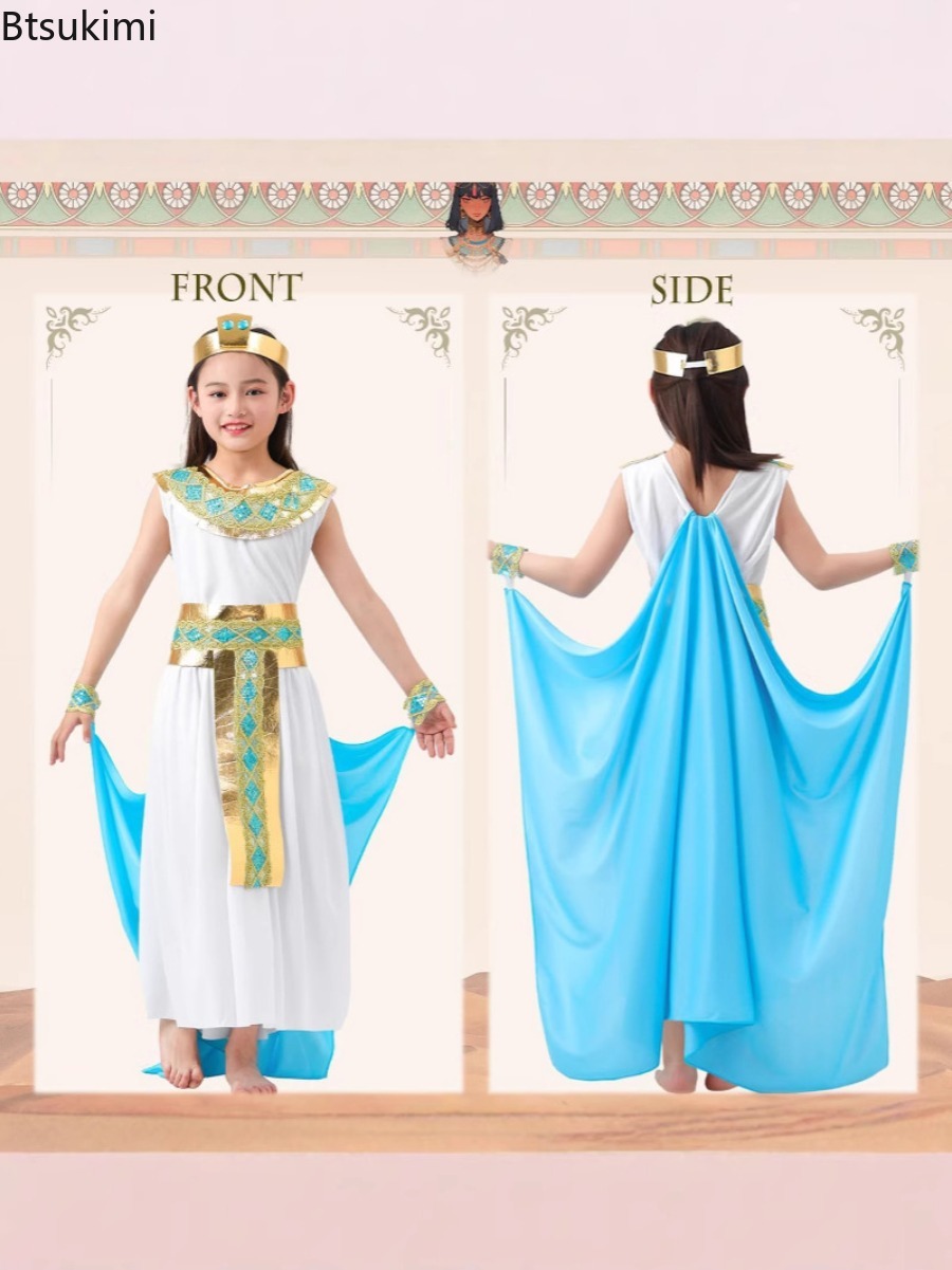 어린이 할로윈 코스프레 드레스 클레오파트라 코스프레 어 - Egypt Cosplay Anime 리뷰 및 가격