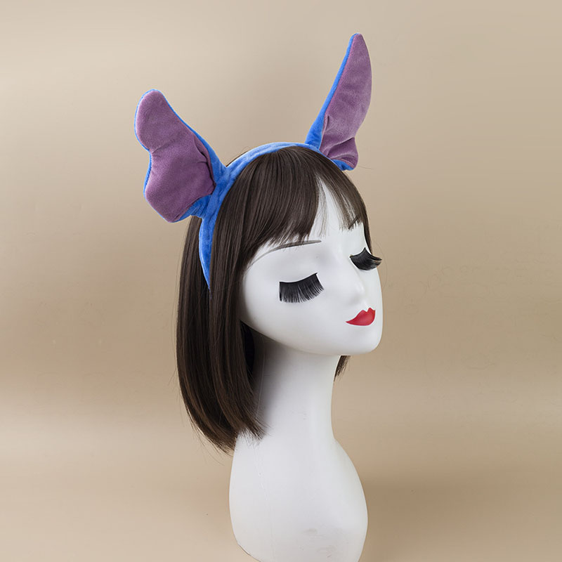 스티치 엔젤 헤어밴드 다기능 헤어 액세서리 귀여운 만화 - Anime Cosplay Blue Hair 리뷰 및 가격