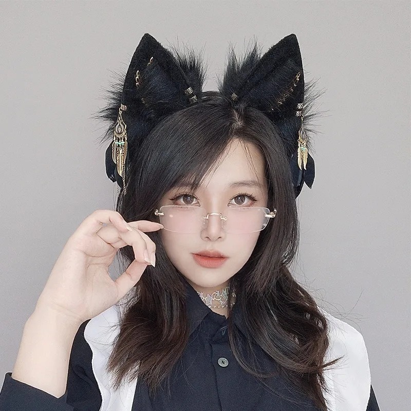 1세트 LARP 코스프레 애니메이션 귀 & 꼬리 세트  - Egypt Cosplay Anime 리뷰 및 가격
