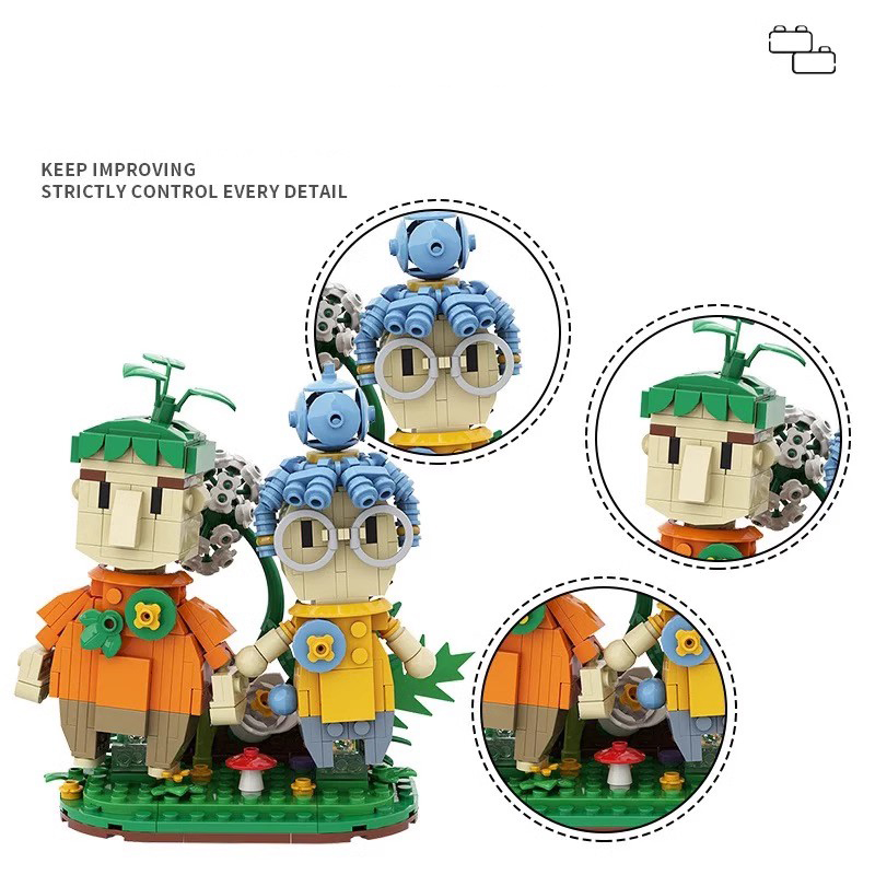 Bricklink Ideas MOC 두 개의 게임 액션 - Anime Cosplay Ideas Male 리뷰 및 가격
