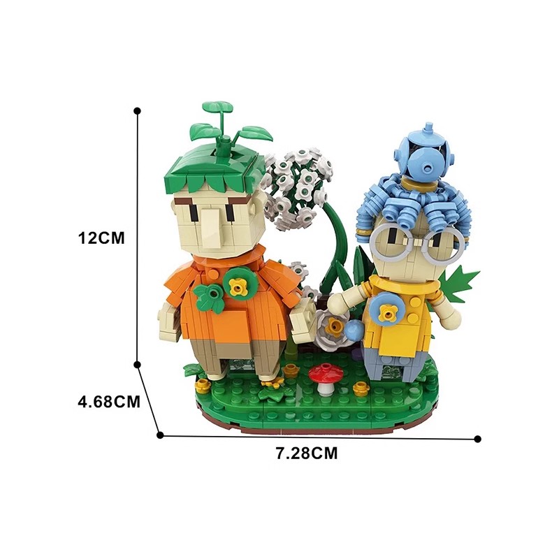 Bricklink Ideas MOC 두 개의 게임 액션 - Anime Cosplay Ideas Male 리뷰 및 가격