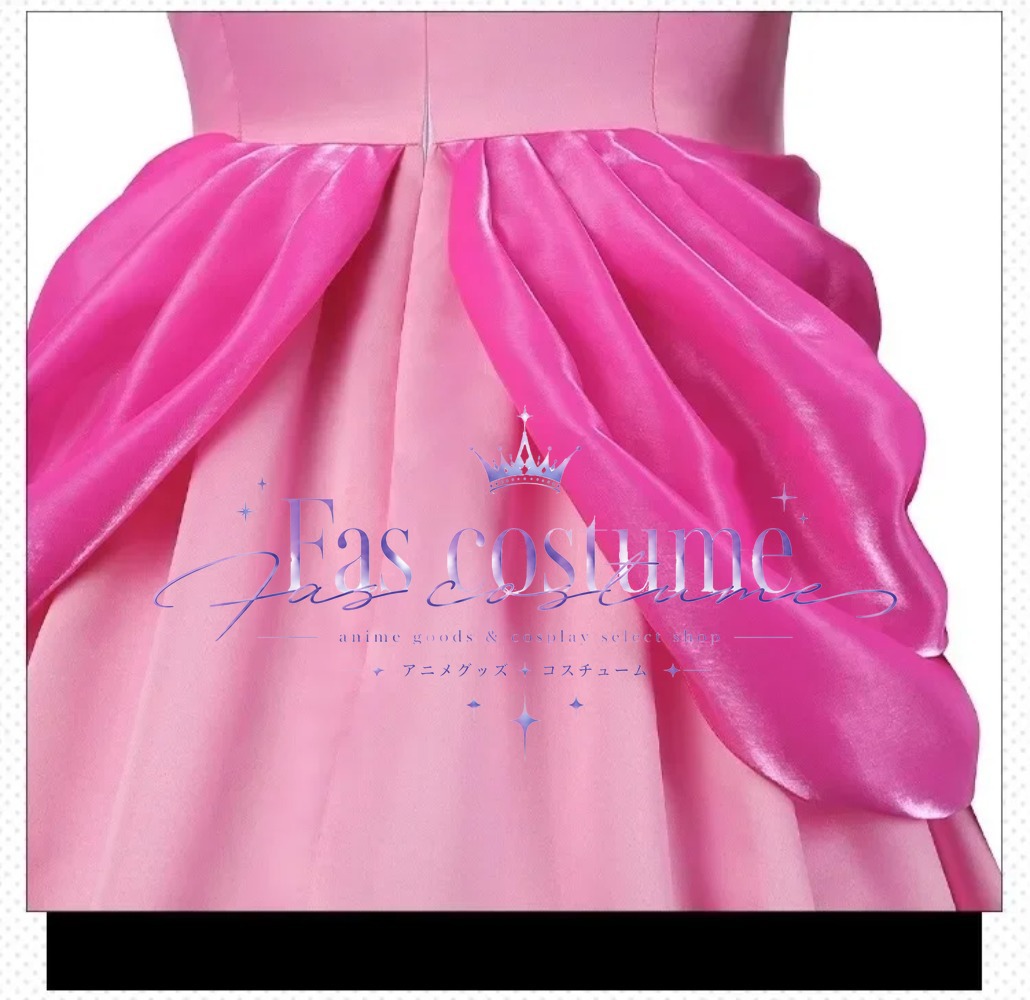 공주 피치 코스프레 의상 슈퍼 브라더스 의상 핑크 로리 - Anime Cosplay Lolita 리뷰 및 가격