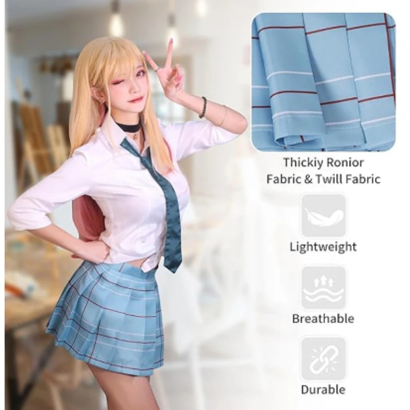 Anime My Dress Up 스커트 달링 키타가와  - Anime Cosplay Marin 리뷰 및 가격