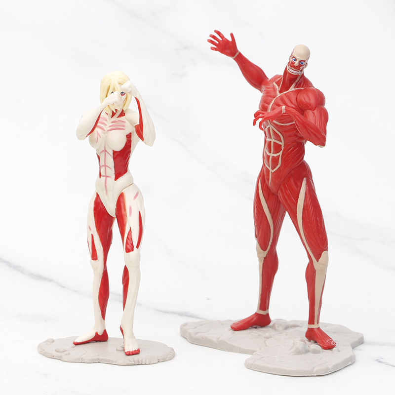 타이탄 애니메이션 피규어에 대한 8pcs 공격 기갑 거 - Kotobukiya Artfx 리뷰 및 가격