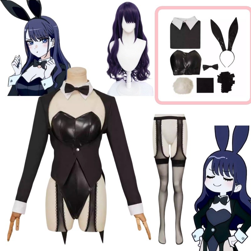 마린 키타가와 코스프레 섹시 버니걸 가죽 점프수트 유니 - Anime Cosplay Marin 리뷰 및 가격